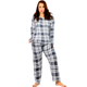 thumbnail image 1 of Pijama Afelpada Mujer Polar Pantalón Sudadera Unitalla, 1 of 5