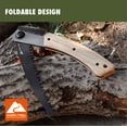 thumbnail image 5 of Ozark Trail 17" Folding Camping Saw with Hickory Handle, 5 of 11