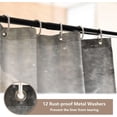 thumbnail image 4 of Shower Curtain Set 4 Piece for Bathroom Decoration, Fun Dog Vacation Bathroom Sets with 1 Fabric Shower Curtain and 3 Non-Slip Bathroom Rugs Accessories with Hooks, 4 of 8