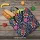 thumbnail image 5 of Balery Floral Bolsa de Mano para Mujeres con Cremallera, Bolsa de Gimnasio con Compartimentos, Bolsa para Laptop, Bolsa para Trabajo, 5 of 7
