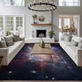 thumbnail image 3 of 5'x7' Area Rugs for Living Room Bedroom, Universe Explosion Washable Rug Carpet Runner Indoor Outdoor, Modern Abstract Galaxy Universe Non Slip Floor Mats Area Rug for Kitchen, Nursery, 3 of 8
