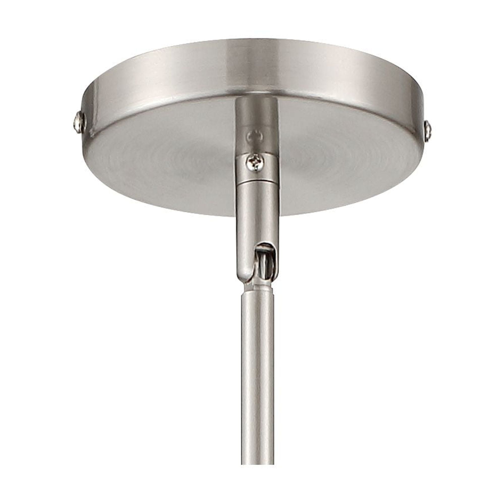 Possini Euro Design Black Brushed Nickel Dome Mini Pendant Light 13" Wide Modern Fixture for Kitchen Island Dining Room