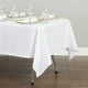 thumbnail image 2 of LinenTablecloth 152,4 cm x 259,08 cm poliéster Mantel Rectangular Blanco, 2 of 6