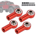 thumbnail image 2 of LAFGUR Link Rod End Ball Joint Aluminum Alloy Fit for HSP/RGT/Himoto/REDCAT 1/10 RC Car,Upgrade Accessory,Link Tie Rod End Ball Joint, 2 of 8