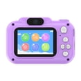thumbnail image 1 of Cámara de juguete para niños Mini SLR, cámara de alta definición de 4.8MP, adecuada para niños de 3 a 6 años, cámara Mini DSLR para niños morada, 1 of 2