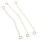 thumbnail image 2 of 3pcs Teléfono Móvil Cadena Teléfono Colgante Cadena Cadena Decorativa Pearl Cadena, 2 of 4