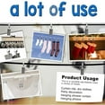 thumbnail image 4 of Hooks For Hanging,Curtain Hooks SteelIsolate Water- Bathroom Pictures, 4 of 6