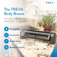 thumbnail image 2 of Ventilador personal recargable Treva Body Breeze con refrigeración amplia, 2 of 9