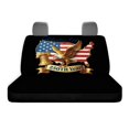 thumbnail image 6 of Chririnla 4th of July Back Seat Covers for Car, Set of 2 Pieces Universal Washable Soft Protectors for Auto Truck Interior for Pet Owners, 6 of 7