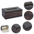 thumbnail image 4 of Funda para pañuelos Sumnacon Caja rectangular de pañuelos de piel, 4 of 7