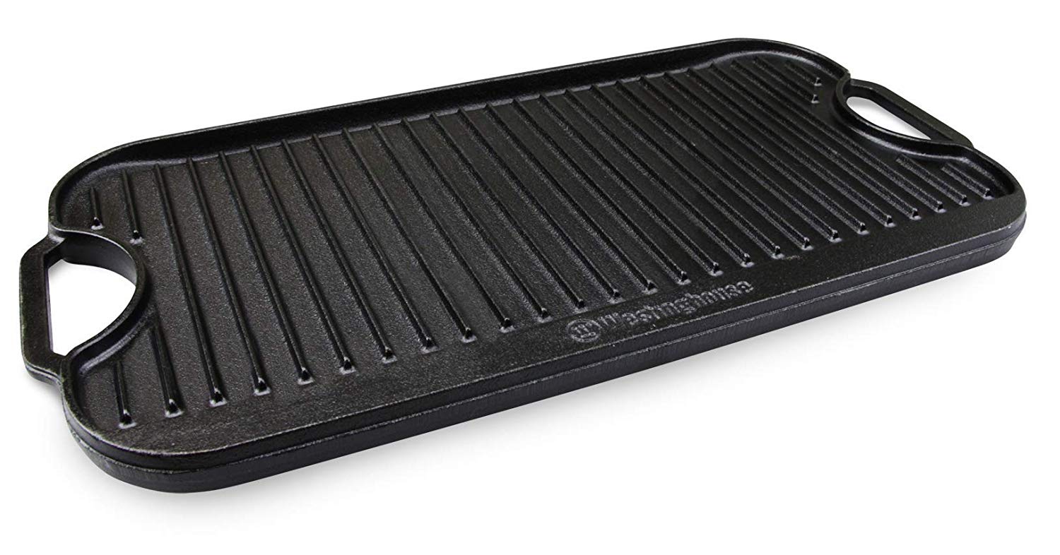 WESTINGHOUSE CAST IRON GRILL AND GRIDDLE