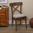 thumbnail image 3 of Gripper Non-Slip Plush Chair Cushion 16" x 15" x 2" - Set of 2, 3 of 3