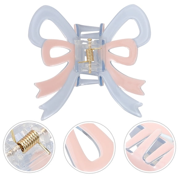 HIAKDOFT Large Butterfly Claw Hair Clip Multi Color Hair Clamps for Various Hairstyles
