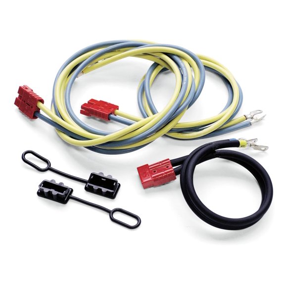 Warn Winch Power Cable 70928 Quick Connect; For Mounting Portable Winch; Connects to Battery; 50 amp