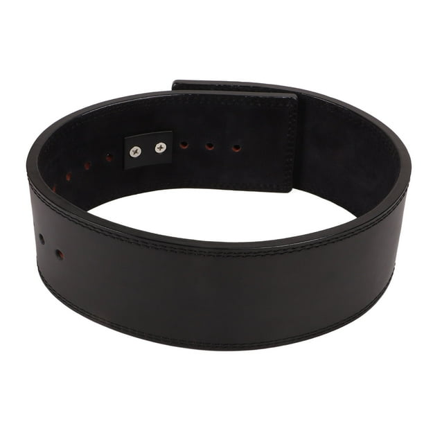 Cinturón eléctrico para levantamiento de pesas, cinturón de Fitness para hombres, cinturón de entrenamiento de culturismo de piel de vaca, cinturón de tracción para Fitness, tecnología avanzada