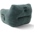 thumbnail image 4 of Bean Bag Chair, Adult Bean Bag Chair for Living Room, Big Beanbag Chair, Comfy Stuffed Beanbag Chair for Adults with Filling (Teddy Fabric in Green), 4 of 18
