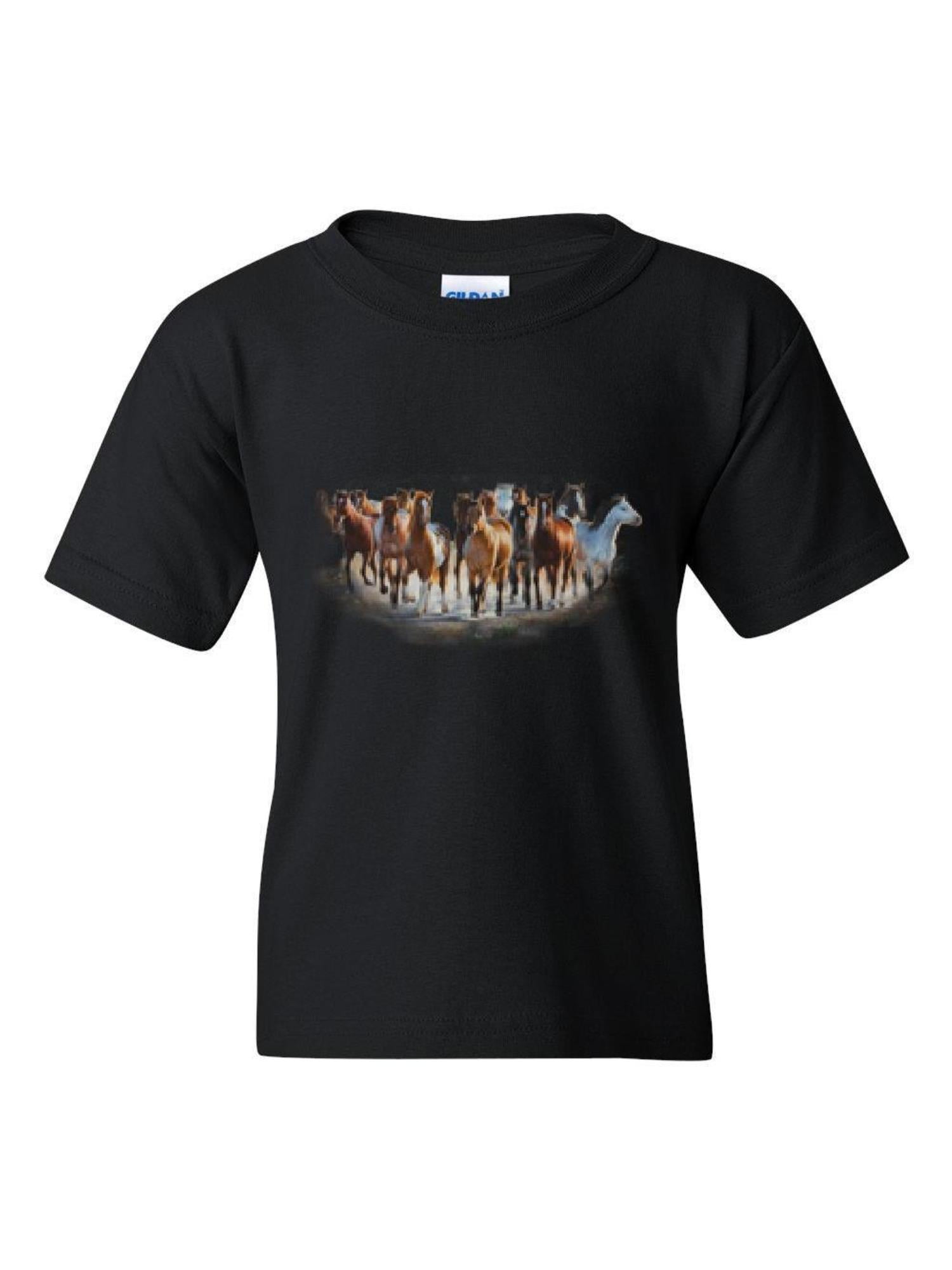 IWPF Big Boys TShirts and Tank Tops, up to Big Boys Size 24 Horses