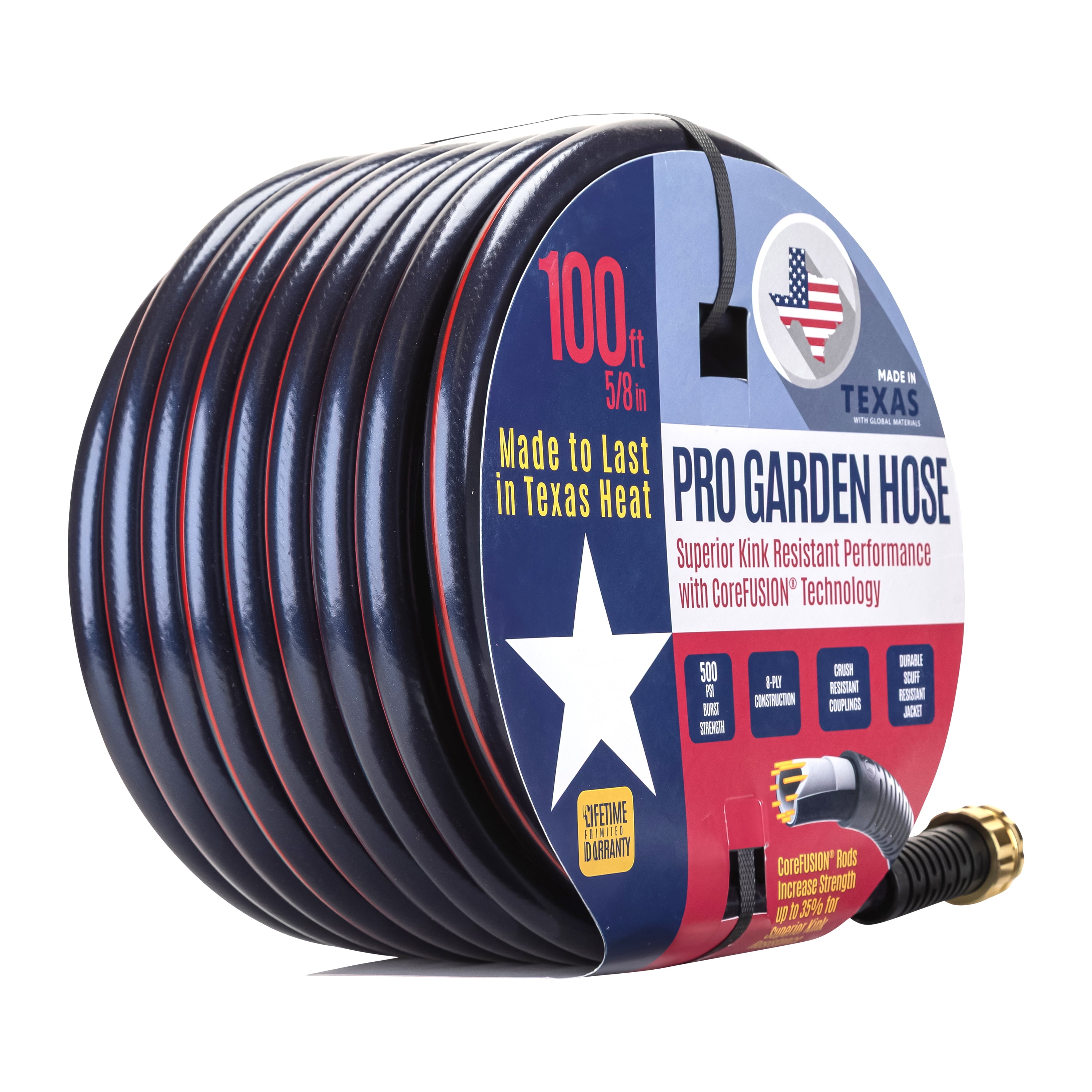 Heavy-Duty 5/8” 100ft Garden Hose – Special Edition