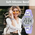 thumbnail image 2 of Digital Watch For Women Minimalist Digital Sports Watch with Alarm/Stopwatch/Back Light Waterproof Watch Gifts for Women, 2 of 9