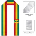 thumbnail image 2 of Grenada Flag Graduation Stole Graduate Shawl Sash Scraf Gift For Abroad Student International Study (Square), 2 of 6