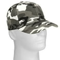 thumbnail image 5 of 3-Pack Plain Baseball Dad Cap Adjustable Size for Outdoor Activities Grey Camouflage, 5 of 6