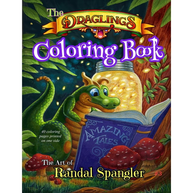Libro para colorear The Draglings 3