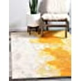 thumbnail image 3 of Unique Loom Estrella Distressed Area Rug 3' 3 x 5' 3 Rectangle Yellow/Beige, 3 of 10
