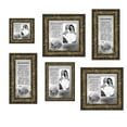 thumbnail image 5 of Picture Frame Set, 6 Piece Customizable Gallery Multi pack, 2-8x8, 2-4x10, 1-4x4, 1-5x7 for Tabletop or Wall Display, 5 of 6