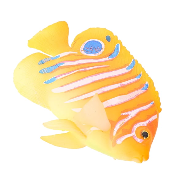 MERRYHAPY Realistic Orange Fish Aquarium Decor, Plastic Fish Tank Ornament for Home and Office Decoration