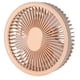 thumbnail image 4 of Ventilador De Escritorio ABS, Ventilador De Escritorio De 18,2 Cm De Diámetro, Ventilador De Escritorio De 4000mah, Función De Luz Nocturna De 3 Velocidades, Carga USB PP De Bajo ANGGREK Rosa, 4 of 8