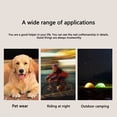 thumbnail image 4 of TIMIFIS Collier pour Chien Fournitures pour Animaux USB Rechargeable Imperméable Camping Nocturne Collier pour Chien à Pince pour Course Nocturne, 4 of 7