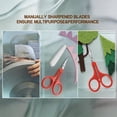 thumbnail image 6 of Small Travel Craft Scissors Set for Sewing Embroidery Paper Cutting Knitting Stainless Steel High Precision Sharp Tip Safety Cases, 6 of 7