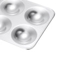 thumbnail image 3 of Uxcell 6 Well Paint Tray Palette Lavable Paleta de Pintura Bandeja de Pintura Rectangular de Aluminio para Acuarela, Plateada, 3 of 5