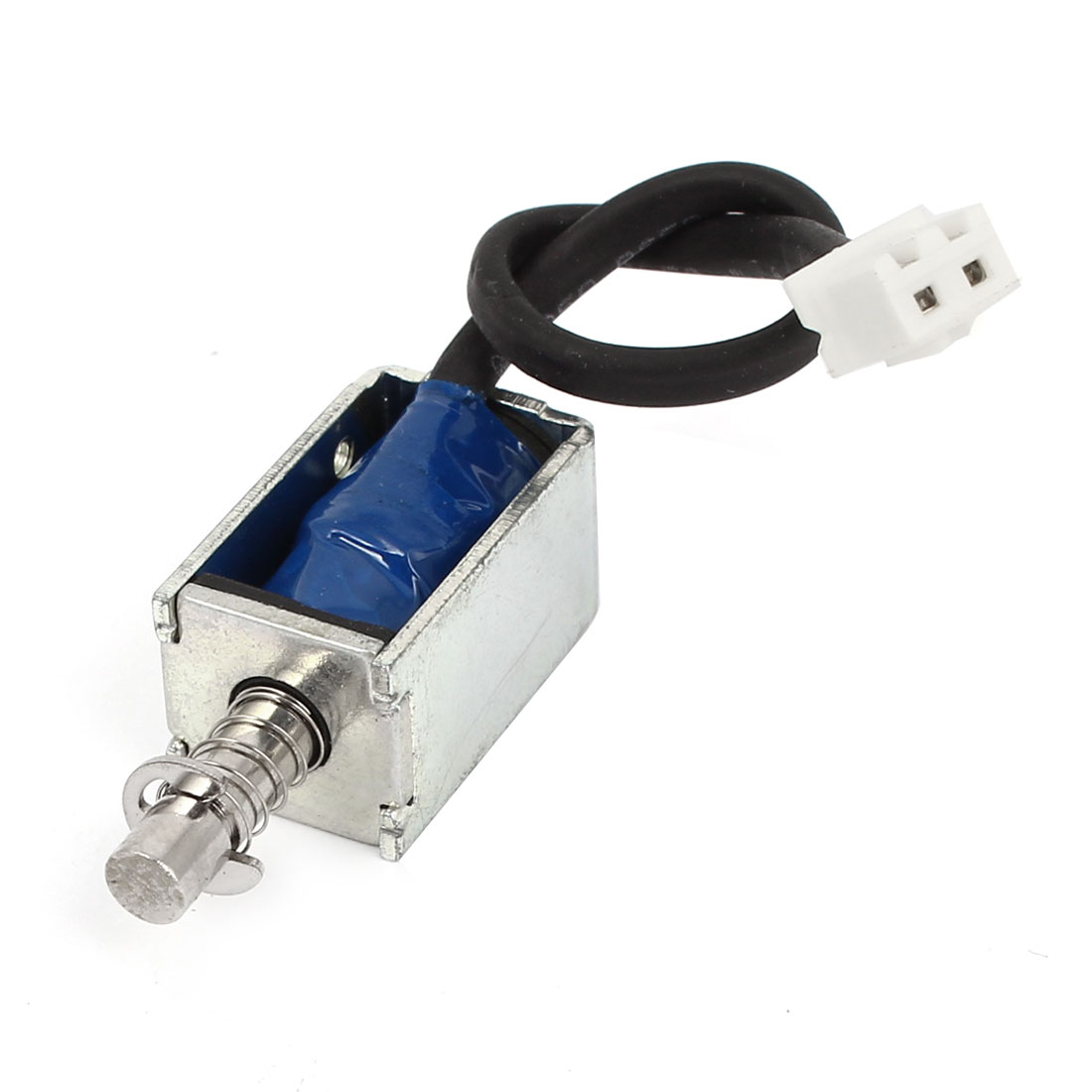 Unique Bargains Pull Type Open Frame Actuator Electric Solenoid DC 12V