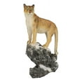 thumbnail image 6 of Pacific Giftware Realistic Big Cat Cougar on Rock Resin Figurine Statue, 6 of 10