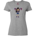 thumbnail image 3 of Inktastic African American Girl, Cheerleaders, Cheerleading Women's T-Shirt, 3 of 5