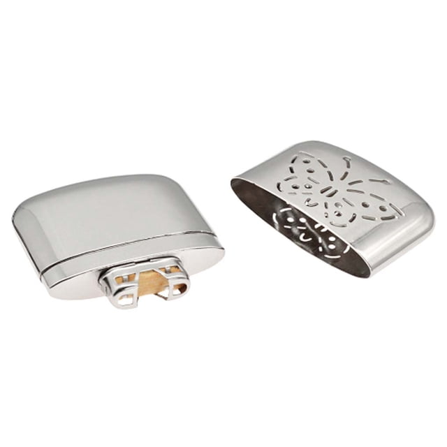 Cateissary Pequeño calentador de manos de combustible líquido calentador de aleación de Zinc temperatura constante invierno ligero interior exterior Suministros térmicos Cateissary HA071592-01