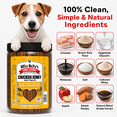 thumbnail image 3 of Miss Nelly's Canine Gourmet Chicken Jerky Treats for Dogs, 2 lb. Bag, 3 of 9