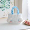 thumbnail image 1 of Bolso de mano de felpa Kawaii Sanrioed Kuromi Melody, Cinnamoroll, bolsa de almacenamiento de felpa, fiambrera suave, regalos para adultos y niñosCCHINA Fivean unisex, 1 of 2