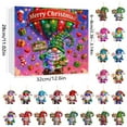 thumbnail image 2 of 2025 Cute Cartoon Advent Calendar 2D Flat Pendant Countdown Set for Holiday Celebrations and Giving, 2 of 6