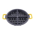 thumbnail image 1 of Silicone Non- 4 Cavitys Waffle Muffin Pans Baking Tray Cake Tools Dark Gray, 1 of 9