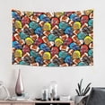 thumbnail image 2 of Xecao American Football Print Tapestry, Wall Hanging Room Funny Decor, Backdrop Room Decor for Bedroom Living Room dormitory, 2 of 8