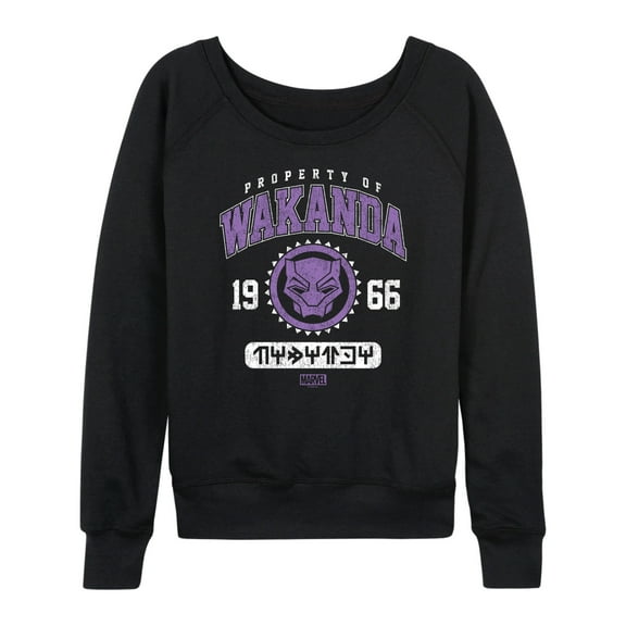 Marvel Black Panther - Property Of Wakanda - Women's French Terry Pullover Sweatshirt