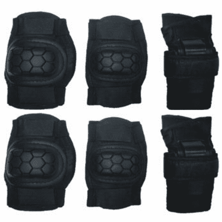 Knee & Elbow Pads Adult Protective Pad Set Legends Of The Hidden Temple