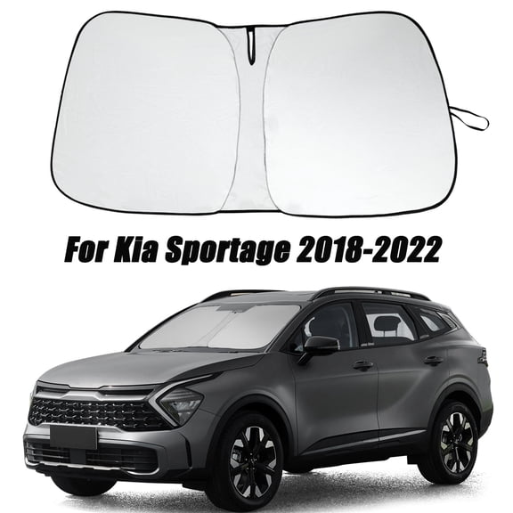 JJMY For Kia Sportage 2018-2022 Car Windshield Sun Shade UV Rays Block Protection , 1 Pack