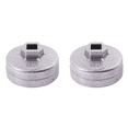 thumbnail image 1 of 2pcs 65mm 14 Flutes Oil Filter Cap Wrench Tool Socket Remover, 1 of 8