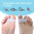 thumbnail image 6 of Pack of 12 Bunion Corrector, Toe Separators with 2 Loops, Big Toe Spacer Suitable for Bunion and Overlap Toe, 6 of 7
