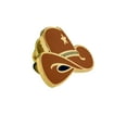thumbnail image 2 of PinMart's Western Cowboy Cowgirl Texas Rodeo Gold Star Hat Lapel Pin, 2 of 3