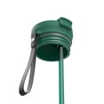 thumbnail image 5 of Contigo 24 oz DualSip Stainless Steel Leak-Proof Insulated Water Bottle with Straw or Sip Lid and Carry Strap, Green/Champagne, 5 of 8