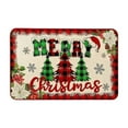 thumbnail image 2 of LmnLft Christmas Tree Pattern Entrance Door Mat, Soft Non-Slip Indoor Floor Rug for Home, Hallway, Bedroom, Living Room, Indoor Holiday Decoration, Cozy Seasonal Carpet, 2 of 6